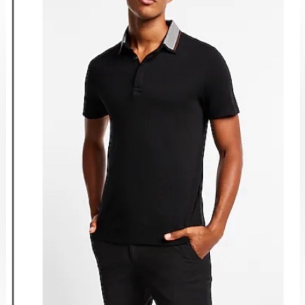 EXPRESS MENS POLO WORN ONCE SIZE MEDIUM